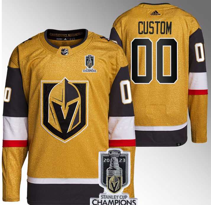 Men's Vegas Golden Knights Active Player Custom Gold 2023 Stanley Cup Champions Stitched Jersey,We sell and wholesale Men's Vegas Golden Knights Active Player Custom Gold 2023 Stanley Cup Champions Stitched Jersey on line form chian!
